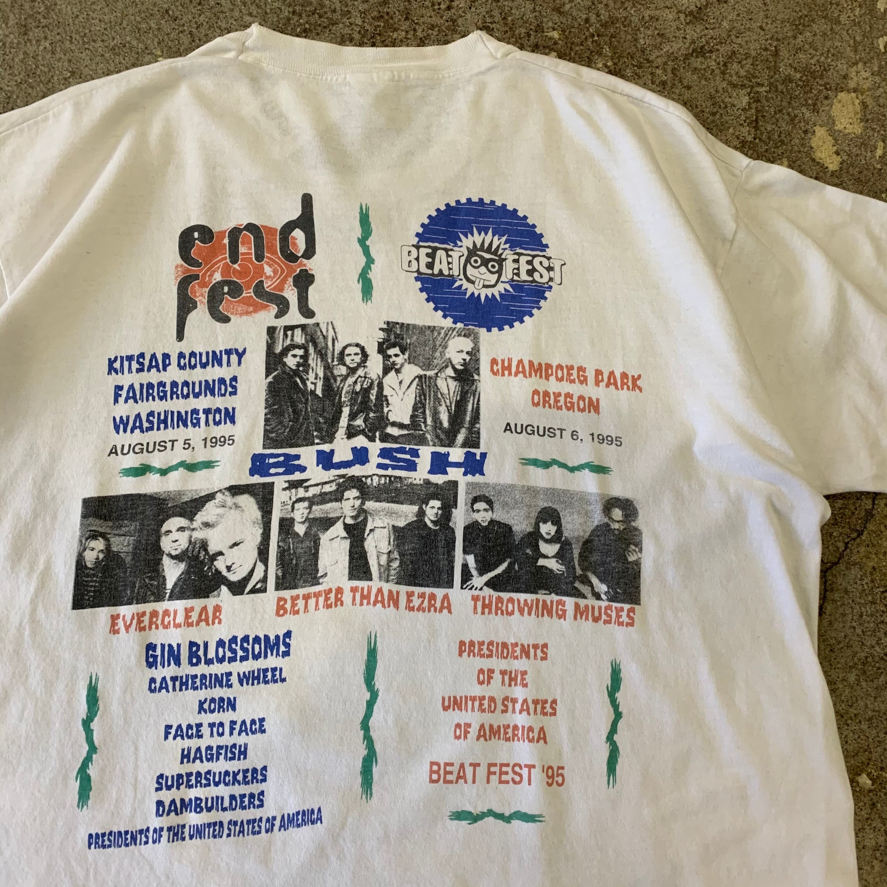 90s Endfest×Bestfest T-shirt | What'z up