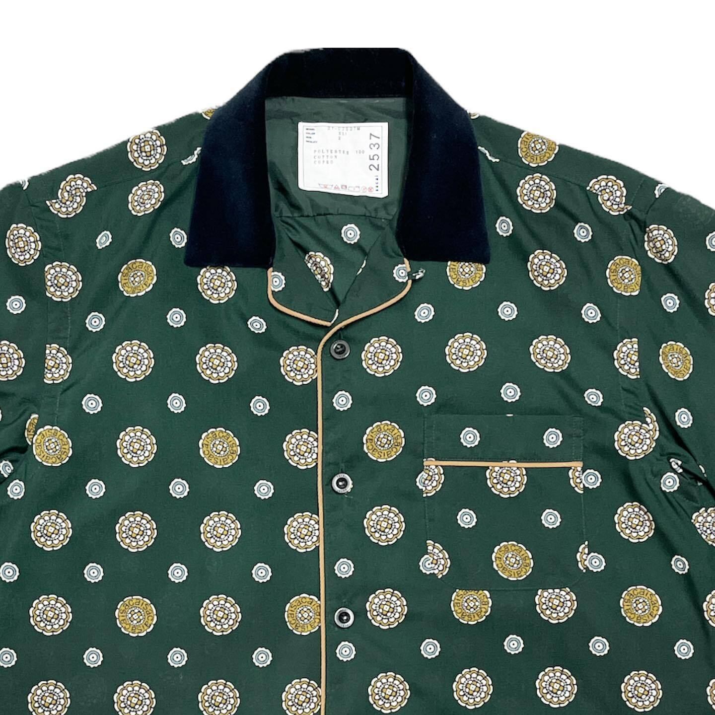 sacai 21SS 小紋柄S/S シャツ | A WORD.ONLINE SHOP