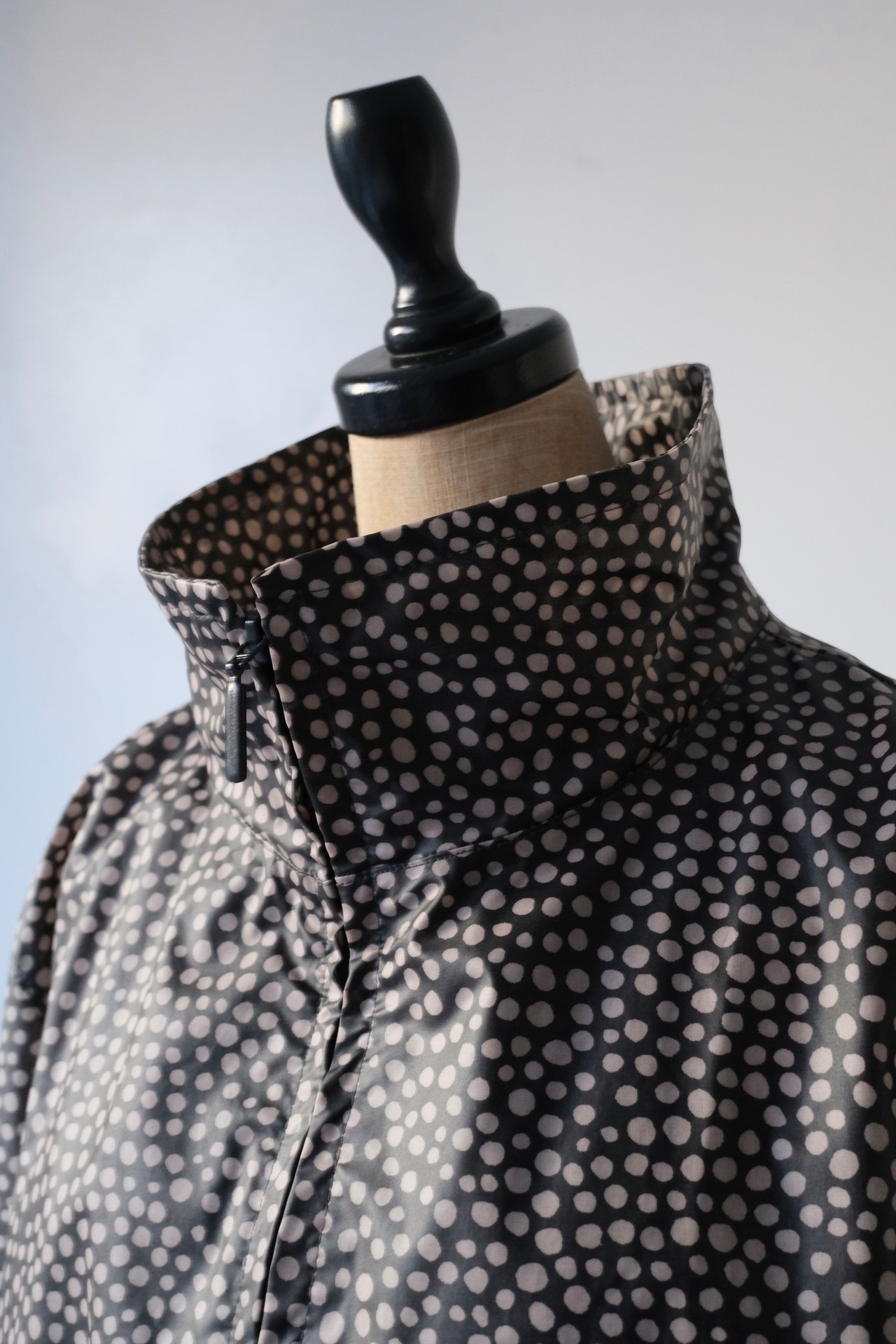 Marimekko hand drawn dots rain coat