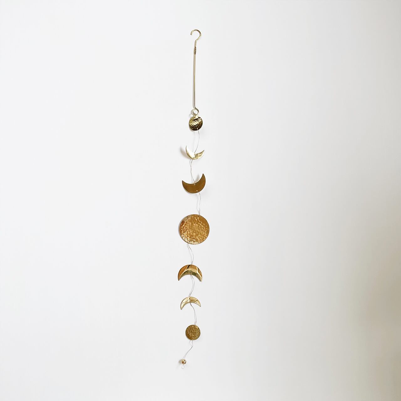 Brass hanging garland (Moon)