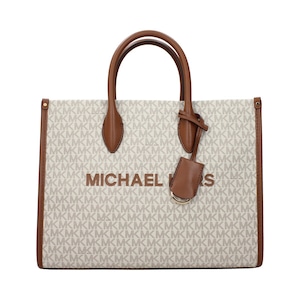 MICHAEL KORS マイケルコース レディース ハンドバッグ ファブリック ベージュ