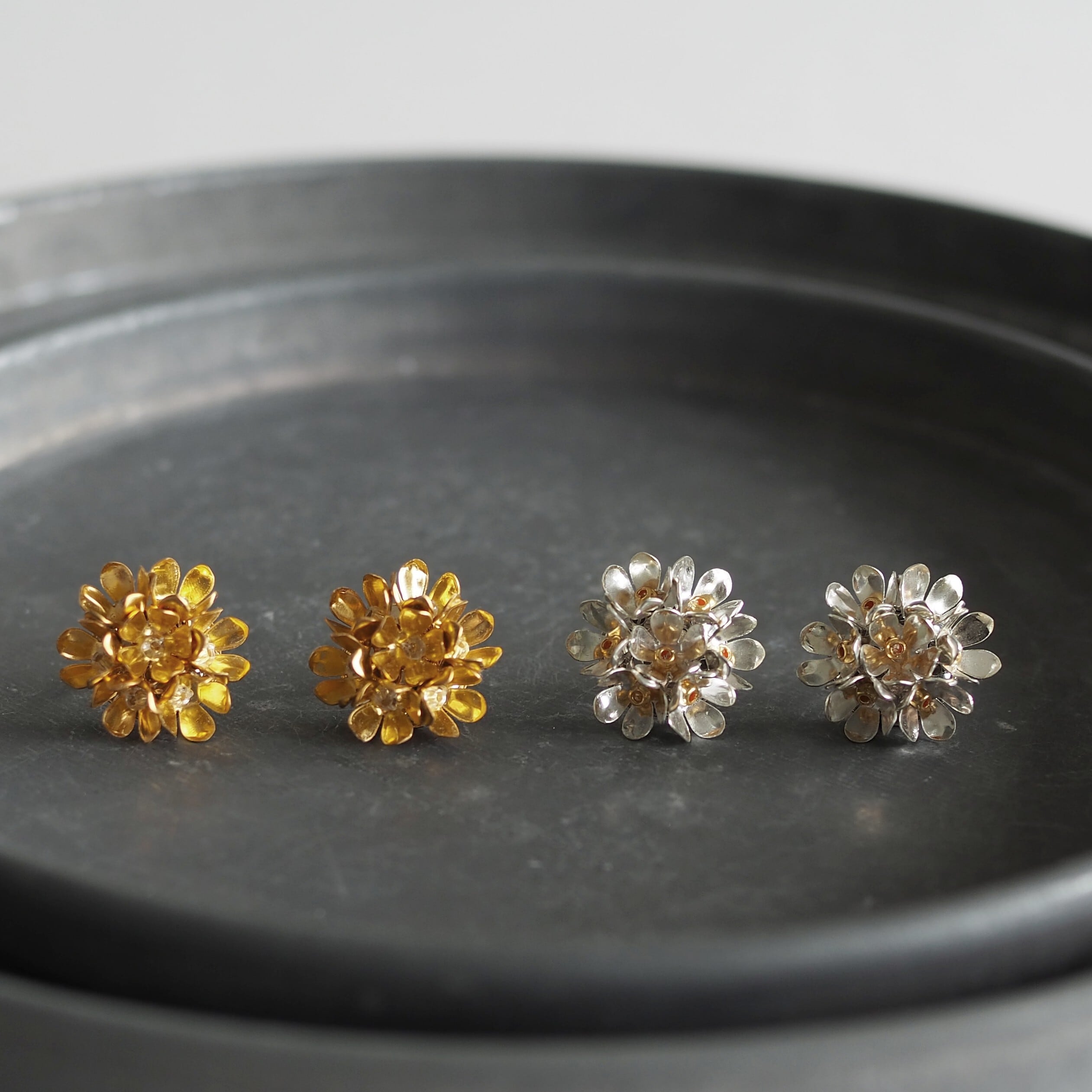 metallic bouquet ピアス/イヤリング | kanade