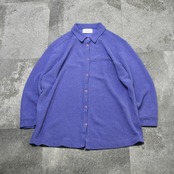 purple pile shirt