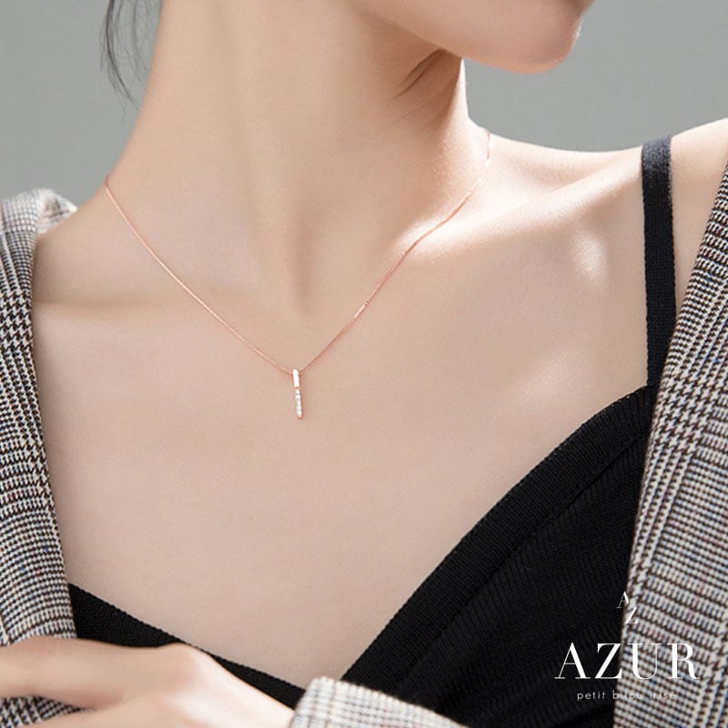 キュービックジルコニアネックレス