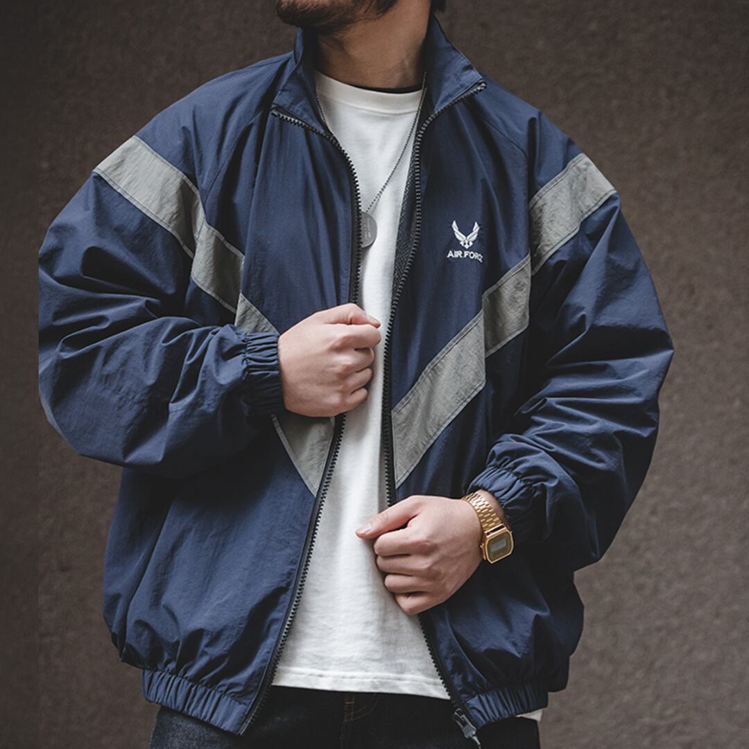 バイカラージップアップジャケット A18683