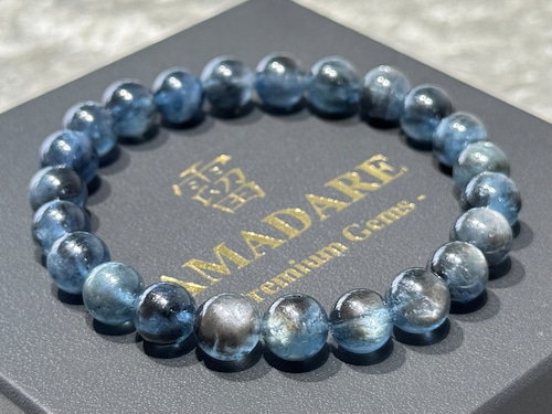 No.1912 ブラックスターアクアマリンブレスレット