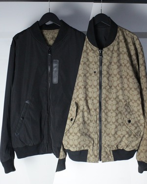 【Caka BLACK】“COACH” Reversible MA-1 Bomber Jacket