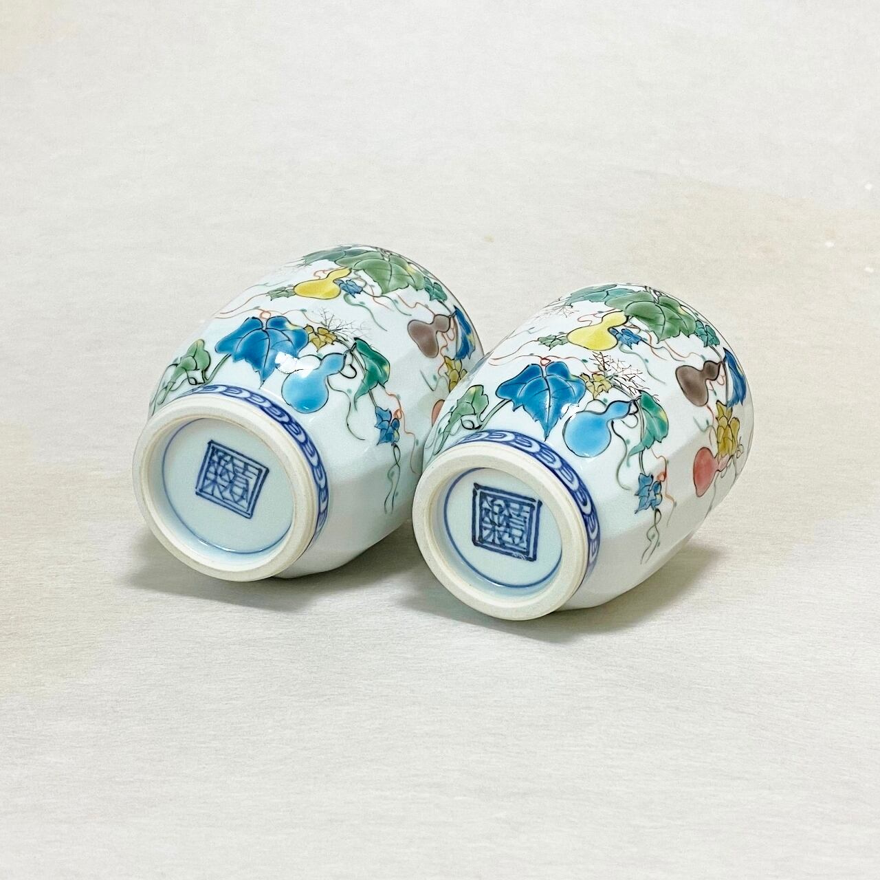 【お箱付・新品】京焼 清水焼 壹楽窯 そばちょこ 六瓢 瓢箪 山本壹楽 作家物 mikura_mk-4573564245485