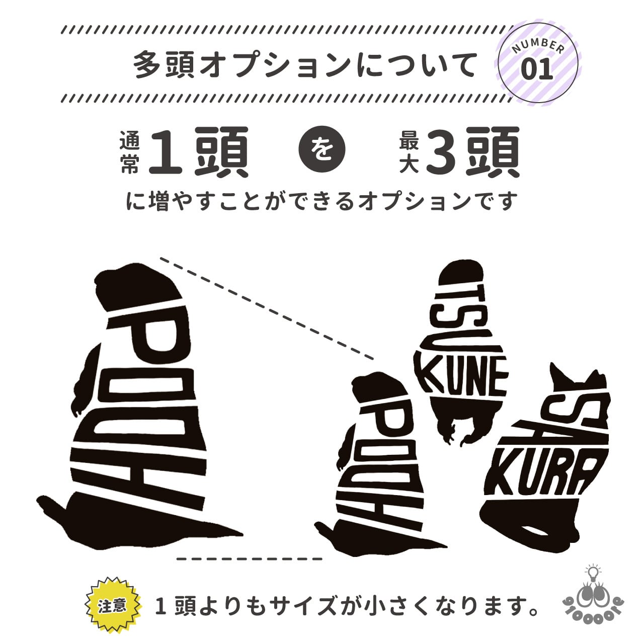 うちの子シルエット】マチ付きポーチ ファスナーポーチ 化粧ポーチ