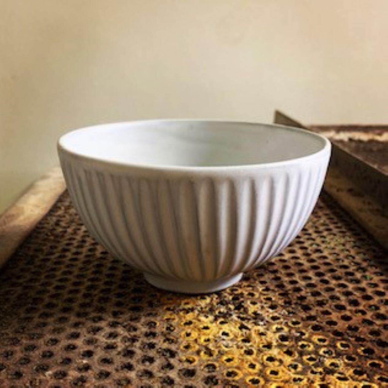 飯碗(小)白マット