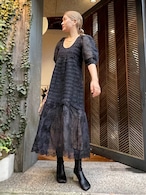 【23SS】Sea New York シーニューヨーク/ BLAINE EYELET PUFF SLV SMOCKED DRESS