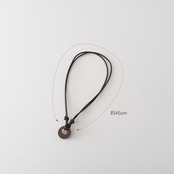 積み革のネックレス KUDU