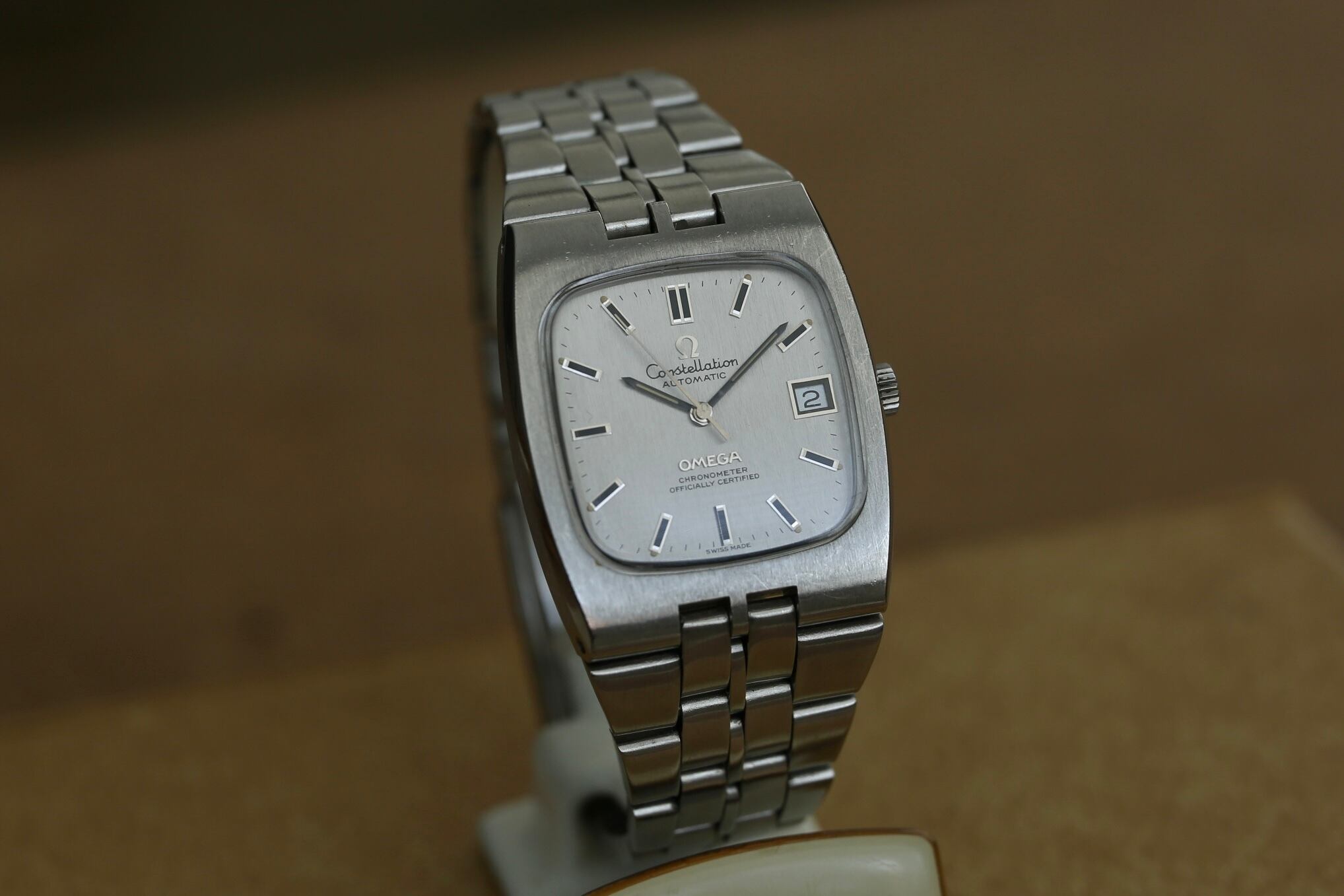 70年代　OMEGA Constellation AUTO インテグレート OMEGA】1970年代製 コンステレーション インテグレート