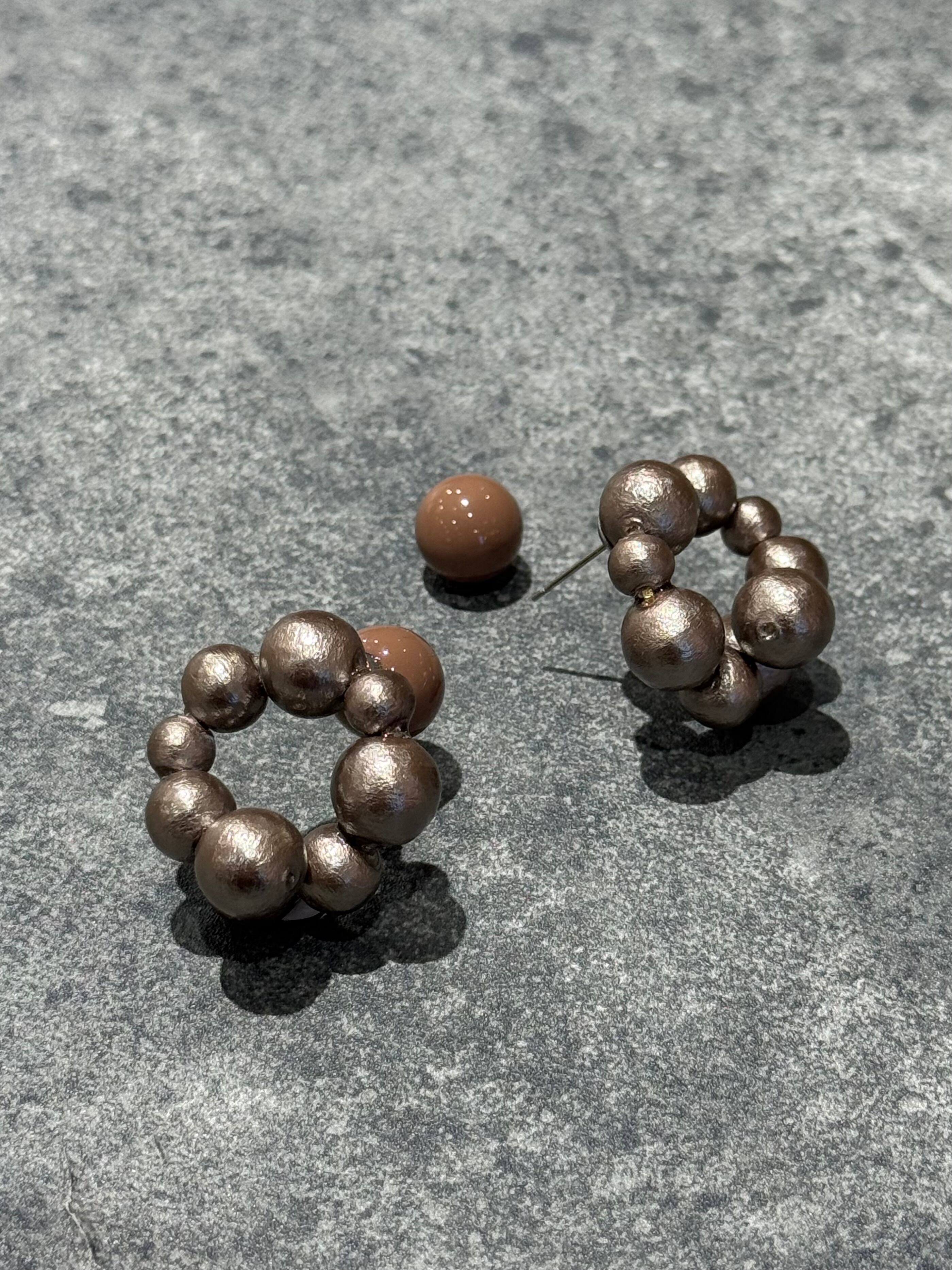 gring-gring brown cotton pearl