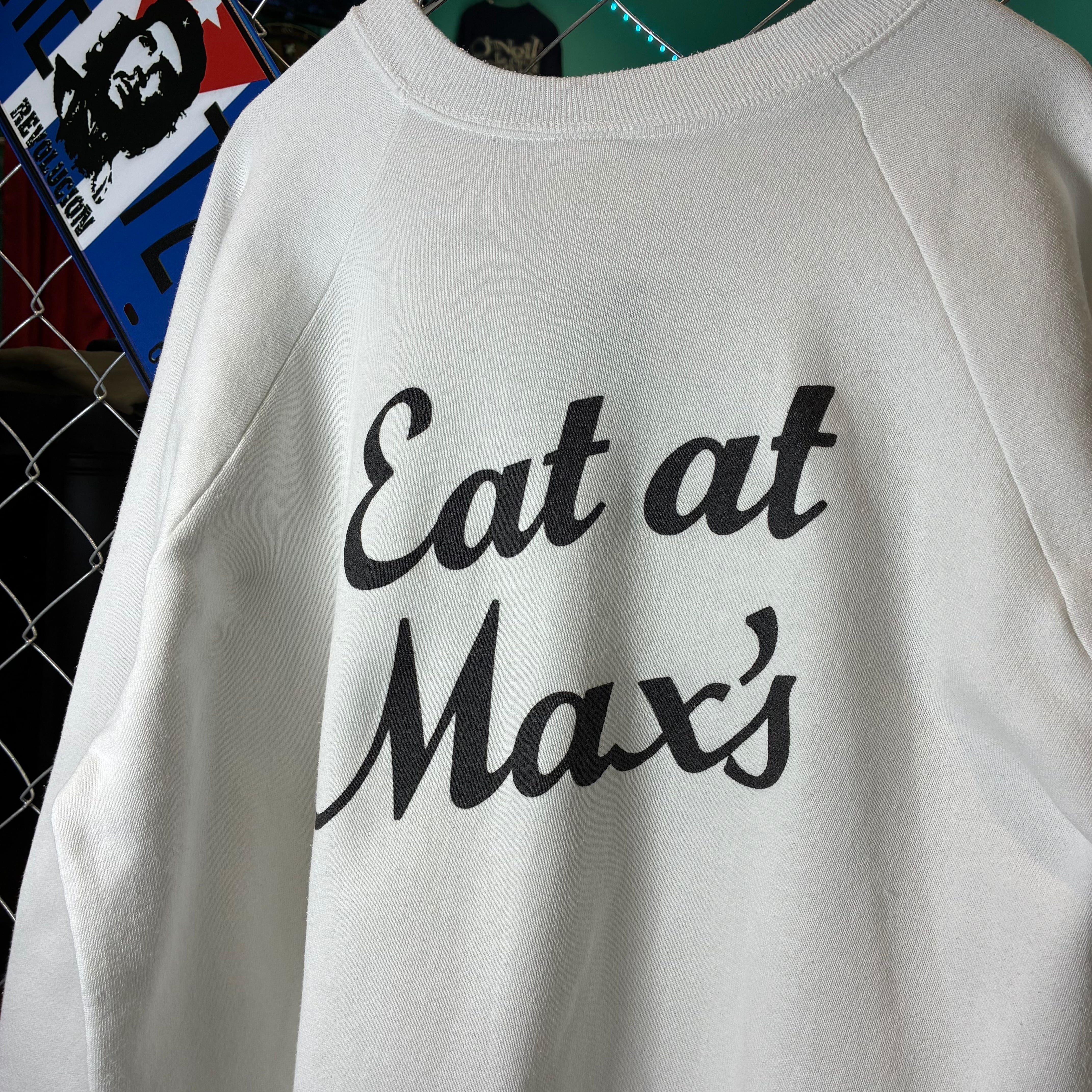 80s FRUIT OF THE LOOM アメリカンダイナー ピンナップガール ラグラン