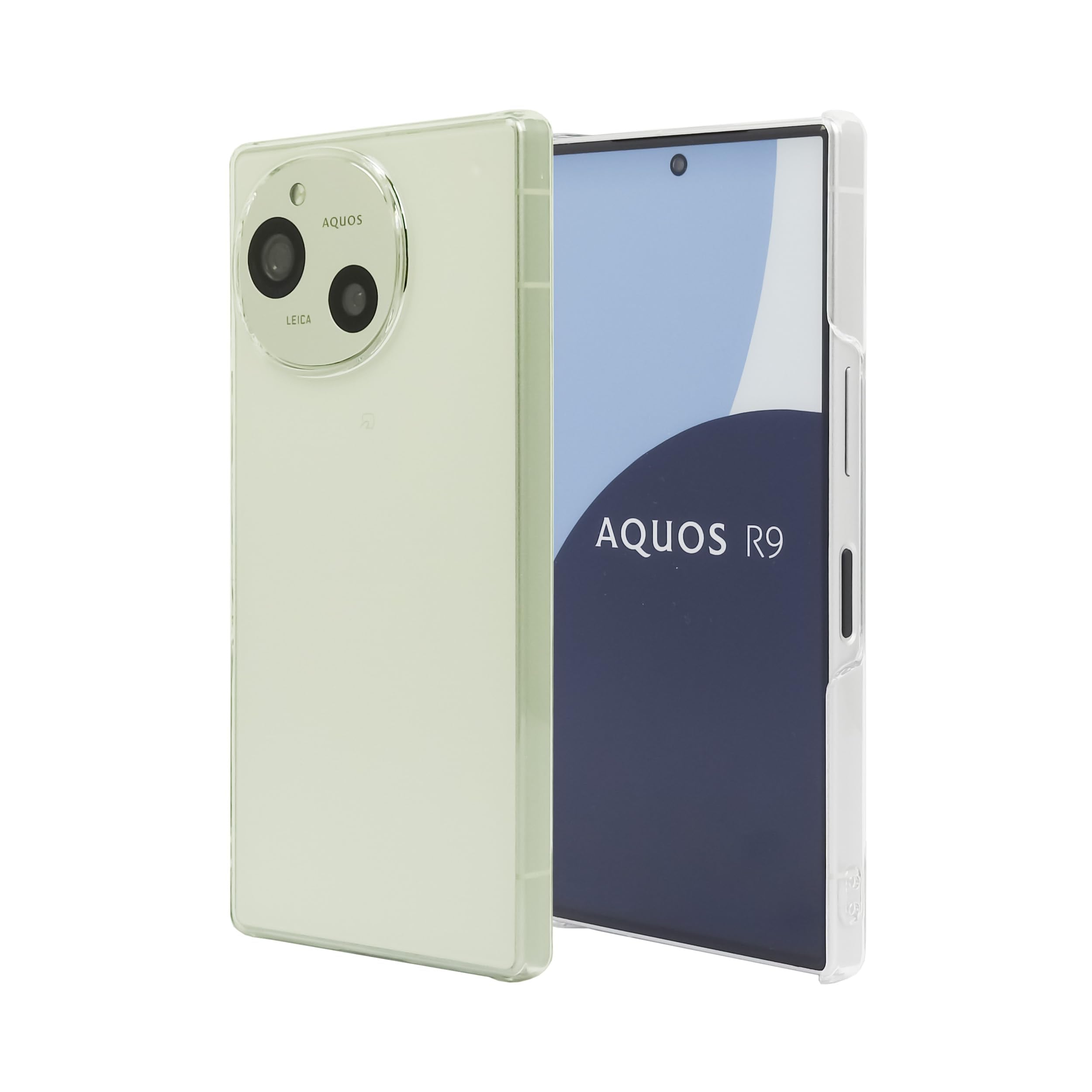 Provare AQUOS R9 SH-51E A401SH SH-M28 用 ケース 透明 耐衝撃 軽量 カバー ストラップホール