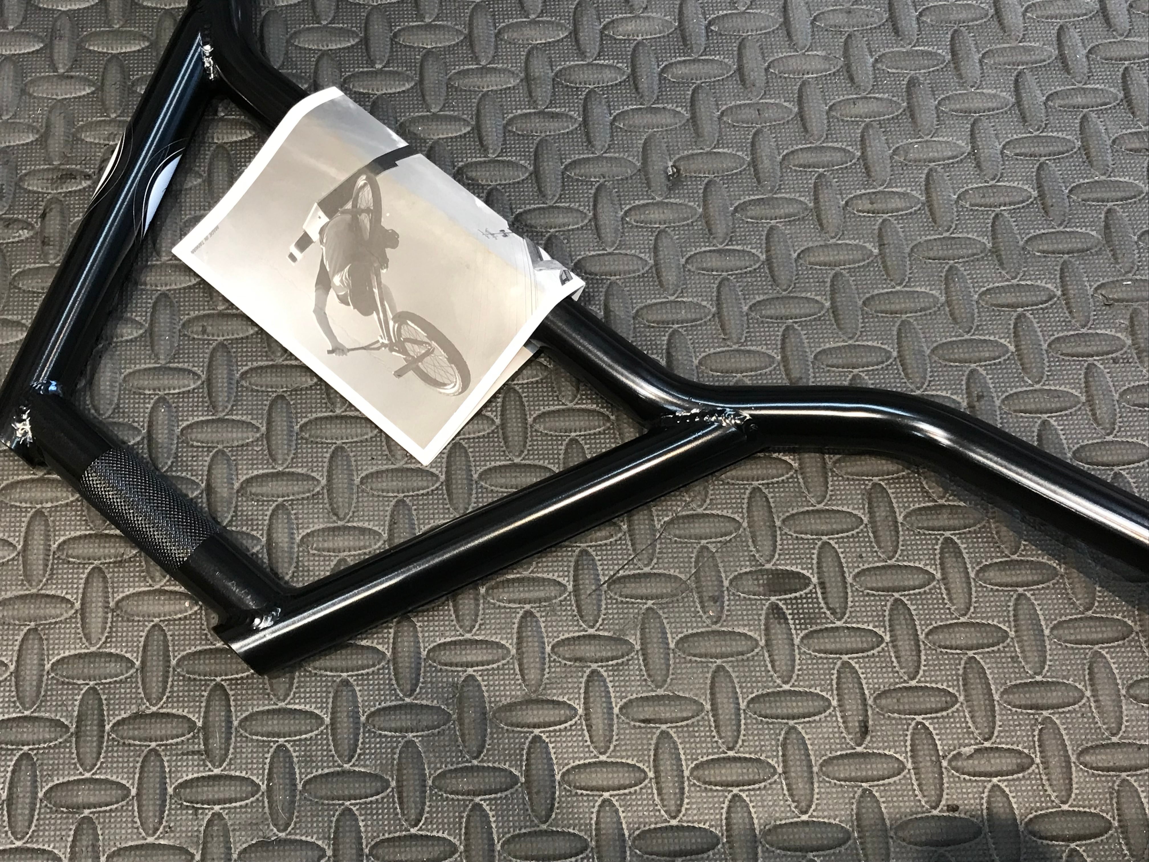 8.5” SKAPEGOAT RATKID BAR BLACK | bmxshop