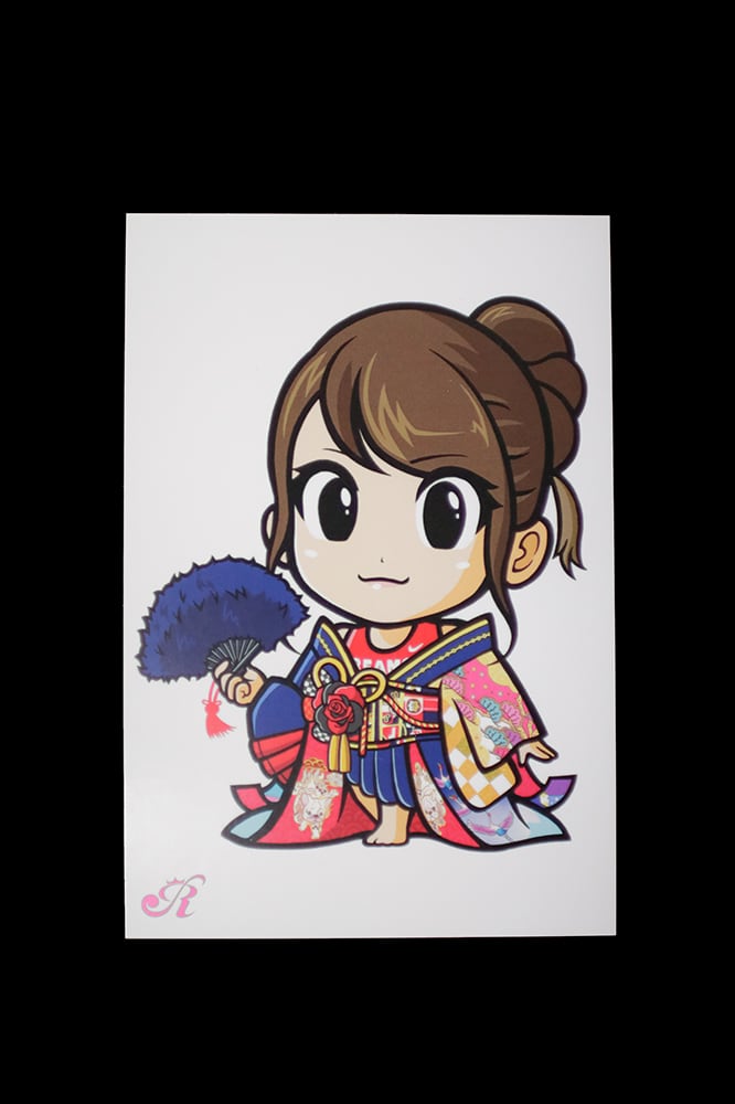 RENAポストカード秋赤音Ver.（2種類4枚セット） | RENA's shop