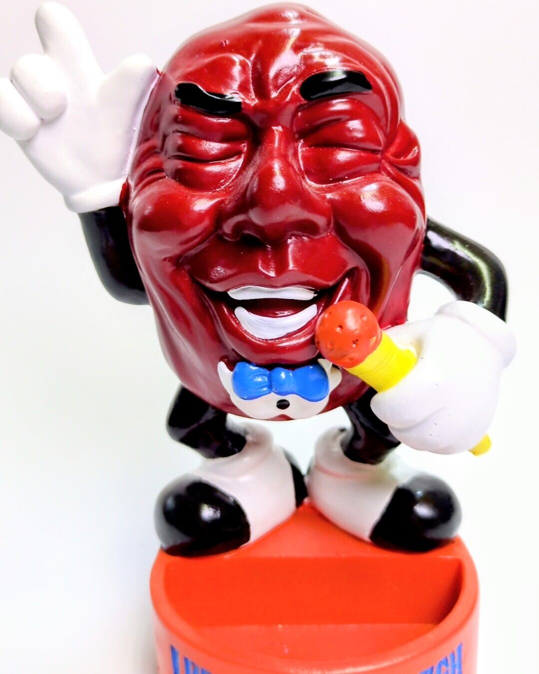 ☆【 California Raisins (カリフォルニアレーズン ) 】 tiny goodbite / タイニー グッドバイト / メッセージ レジン スタチュートレイ 〚アメリカン雑貨 アメトイ〛