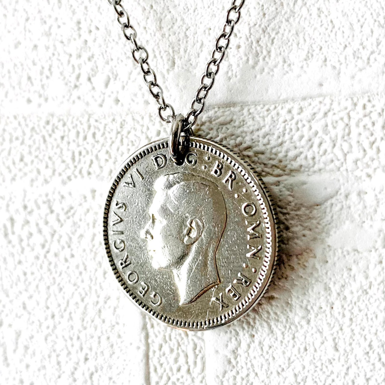 シックスペンスコイン ネックレス 1947年