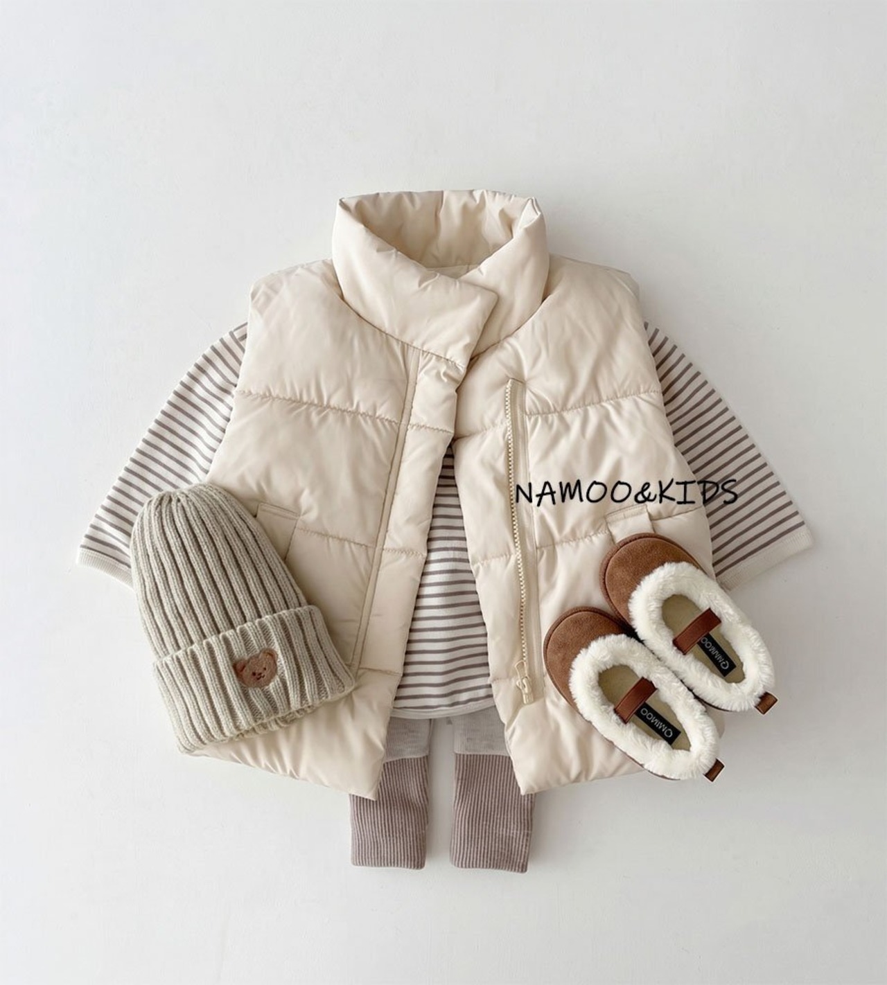 NAMOO［取寄］NA218 leiton ugg maryjane shoes