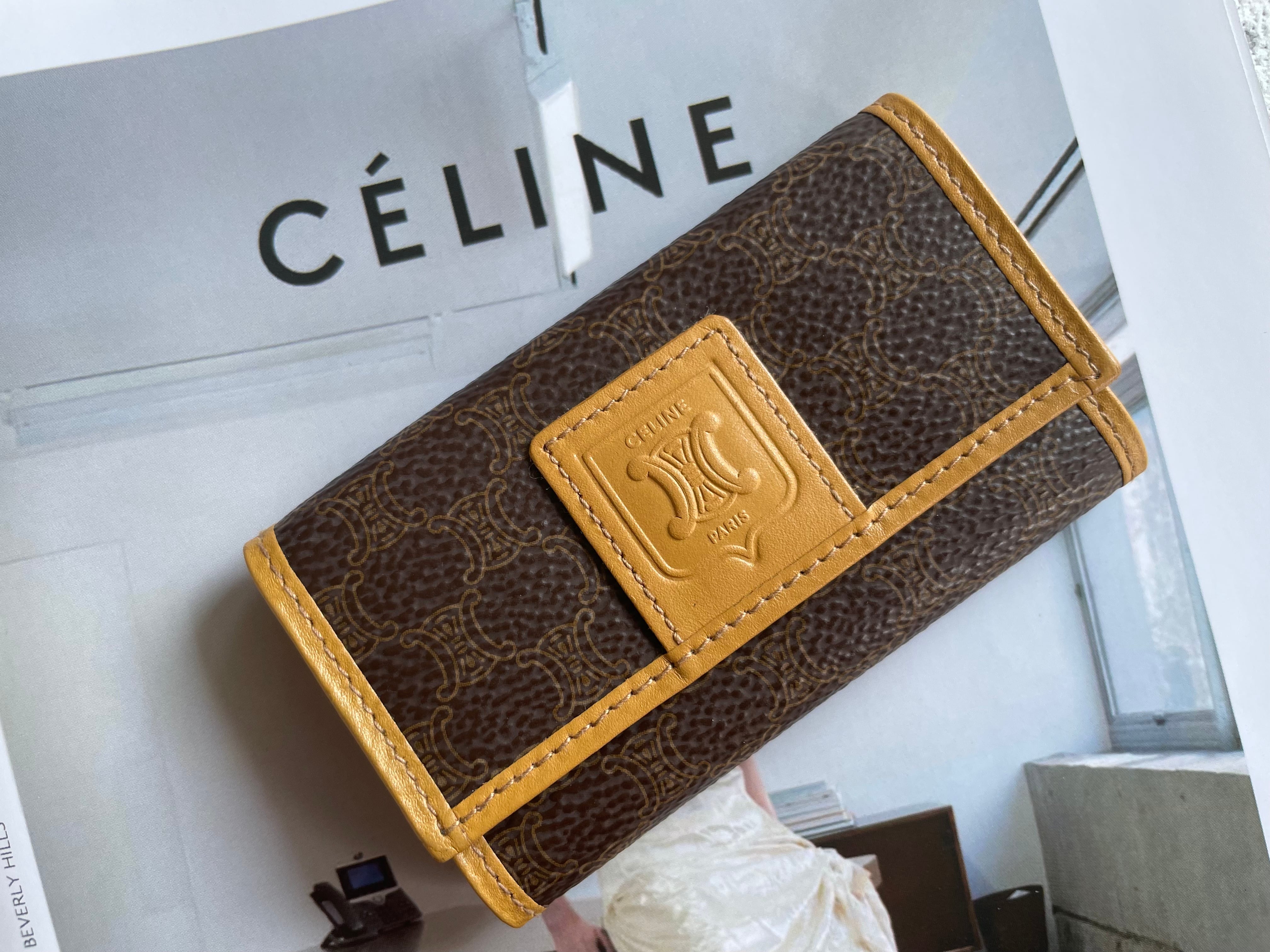 CELINE セリーヌ　マカダム　キーケース　ト