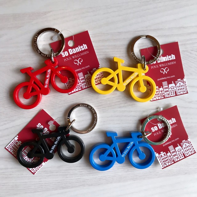 自転車キーチェーン