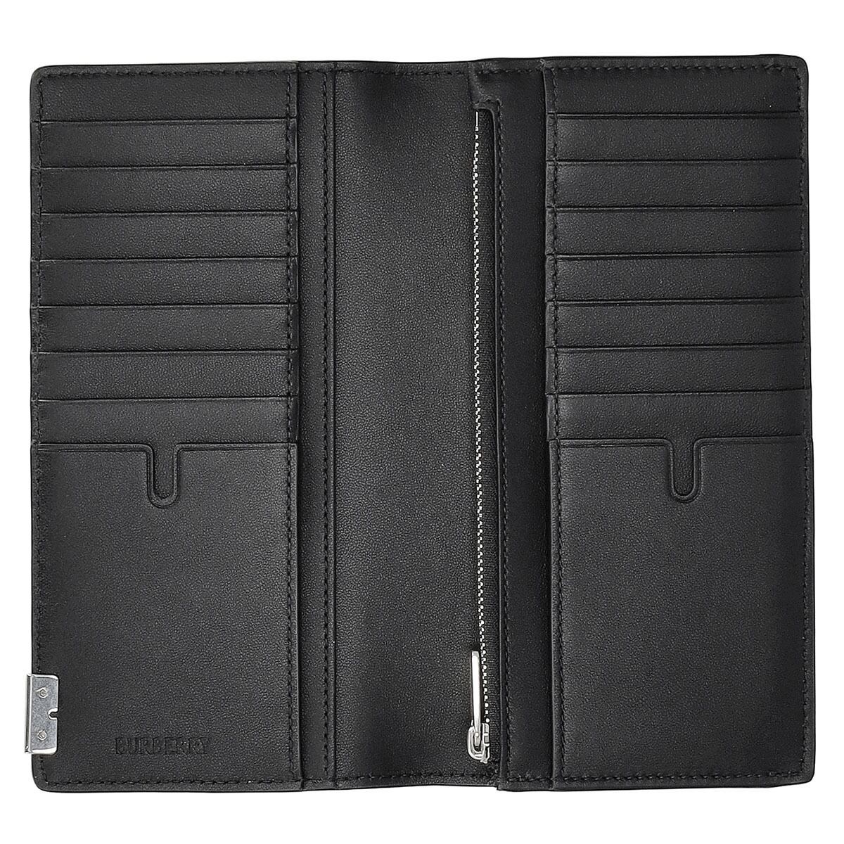 バーバリー BURBERRY 長財布 メンズ 2つ折り 8082157 BLACK ブラック 