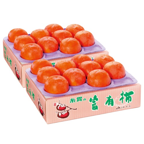 【富有柿】 3Lサイズ-1段（10個入）×２セット　送料がお得です