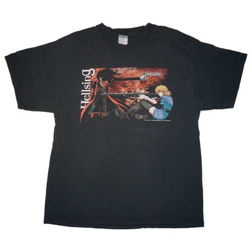 【L】ヘルシング アニメヴィンテージTシャツ