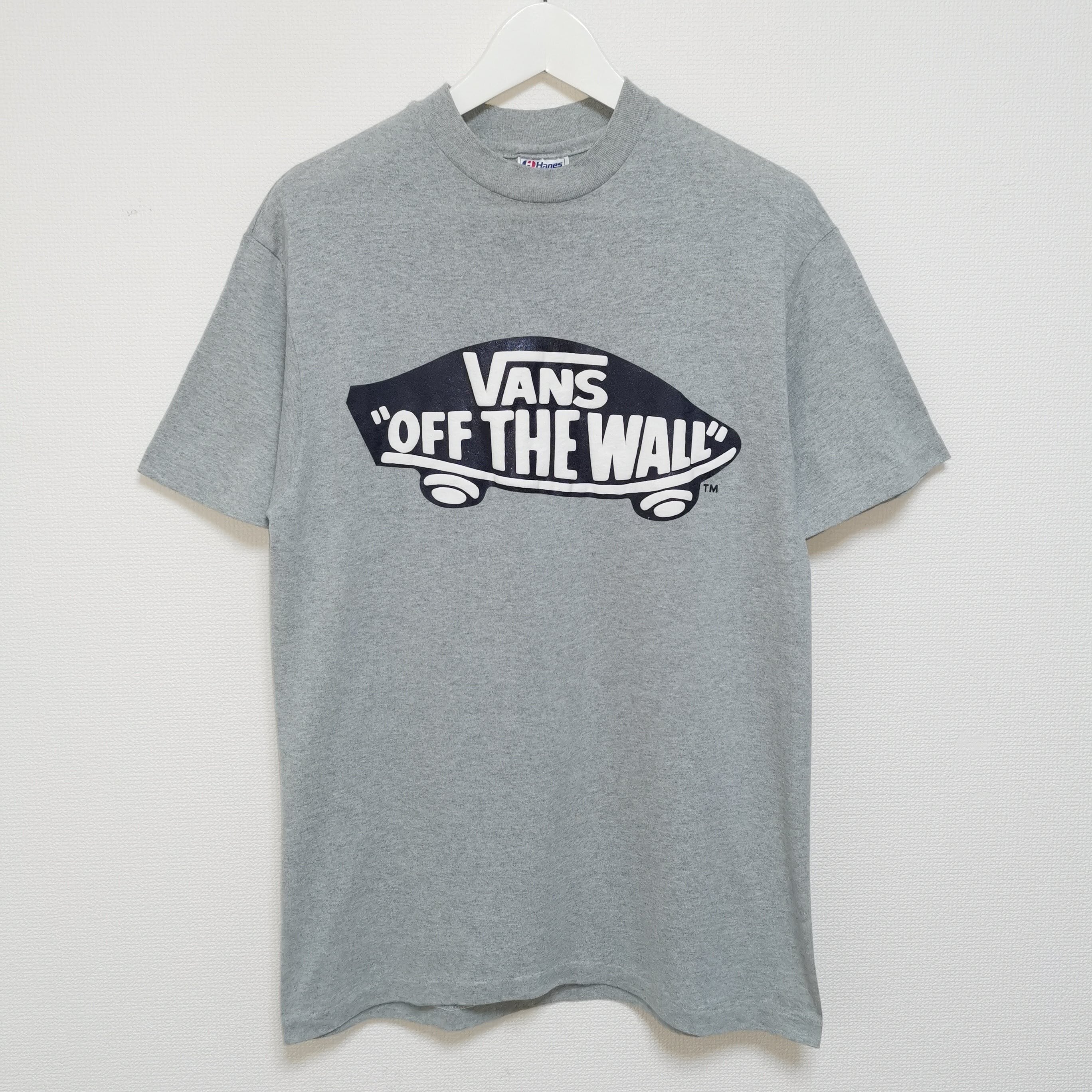 送料無料 L 80s バンズ VANS HANES スウェット パーカー BMX USA製