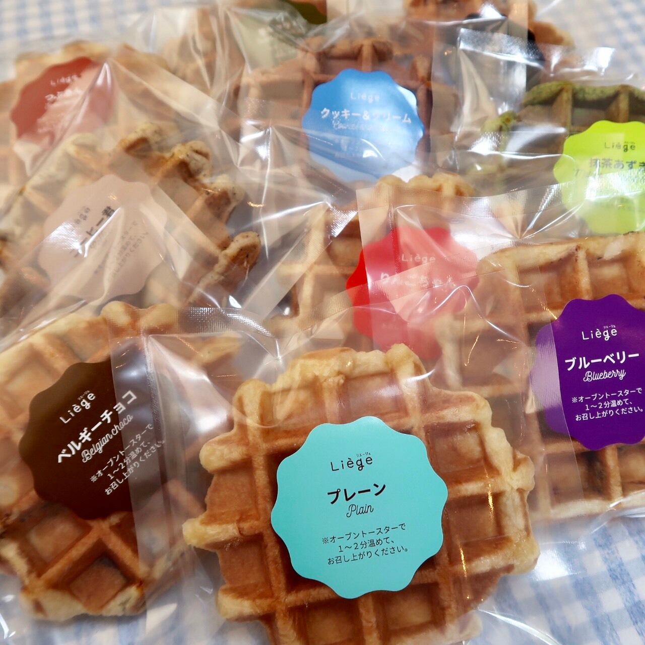 店主おまかせ＞ ベルギーワッフル12個セット | WAFU WAFU WAFFLE LIEGE