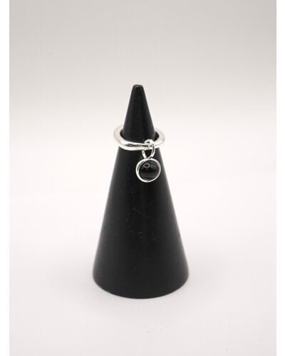 【CHIGNON】[0055-344SH] 2WAYオニキスリング