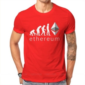 Tシャツ（evolution）　ETH　Ethereum　　ETH01-002