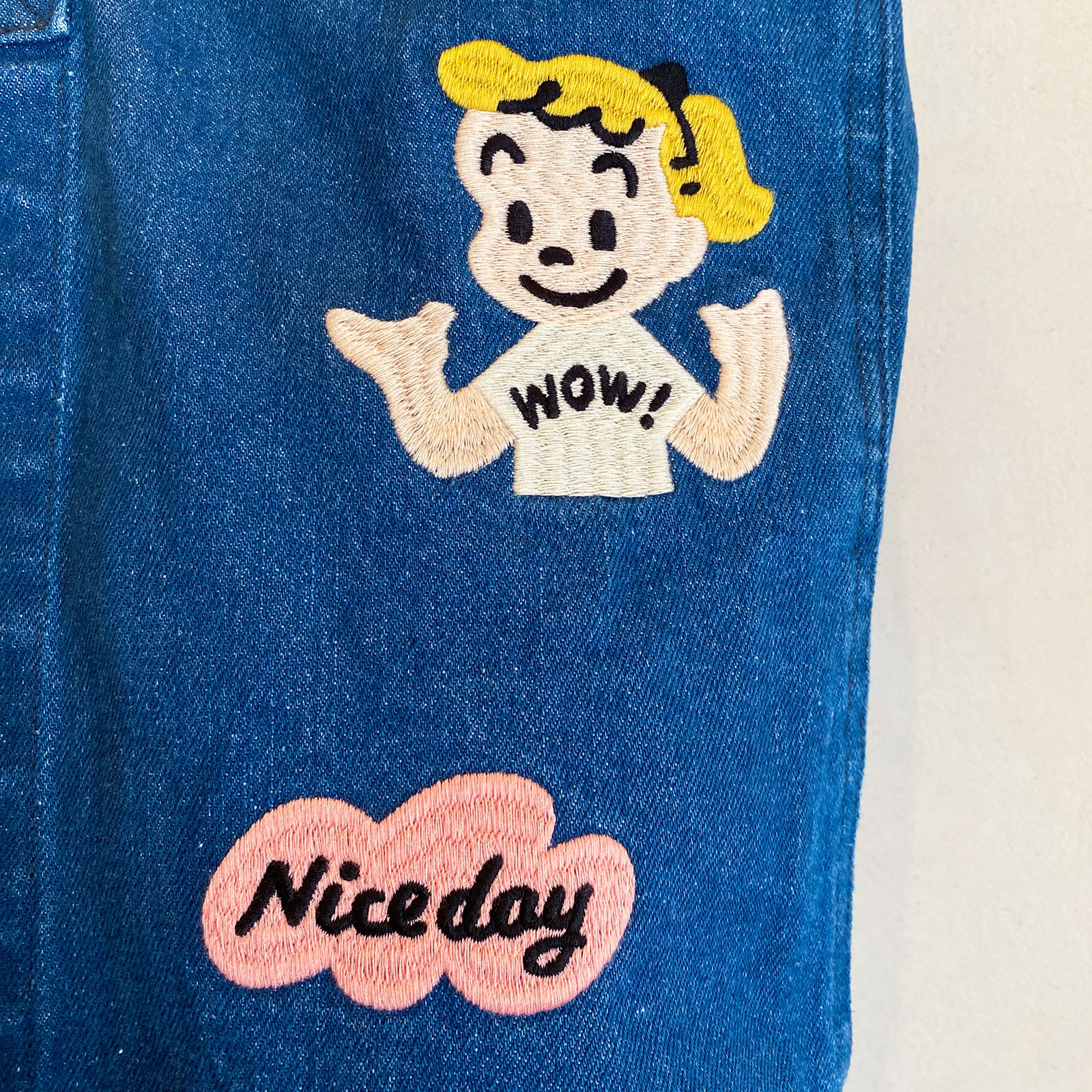 OSAMU GOODS denim tote_nice day | millvalley