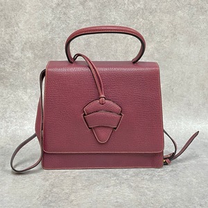 LOEWE ロエベ バルセロナ 2WAYバッグ パープル 6069-202202