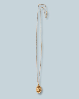 leima necklace -gold-