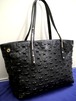 ★JIMMY CHOO ジミーチュウ SCARLET スカーレット M A4対応 ☆★スタッズ レザー トート バッグ 黒x黒★ 使いやすいトート型の定番モデル♪