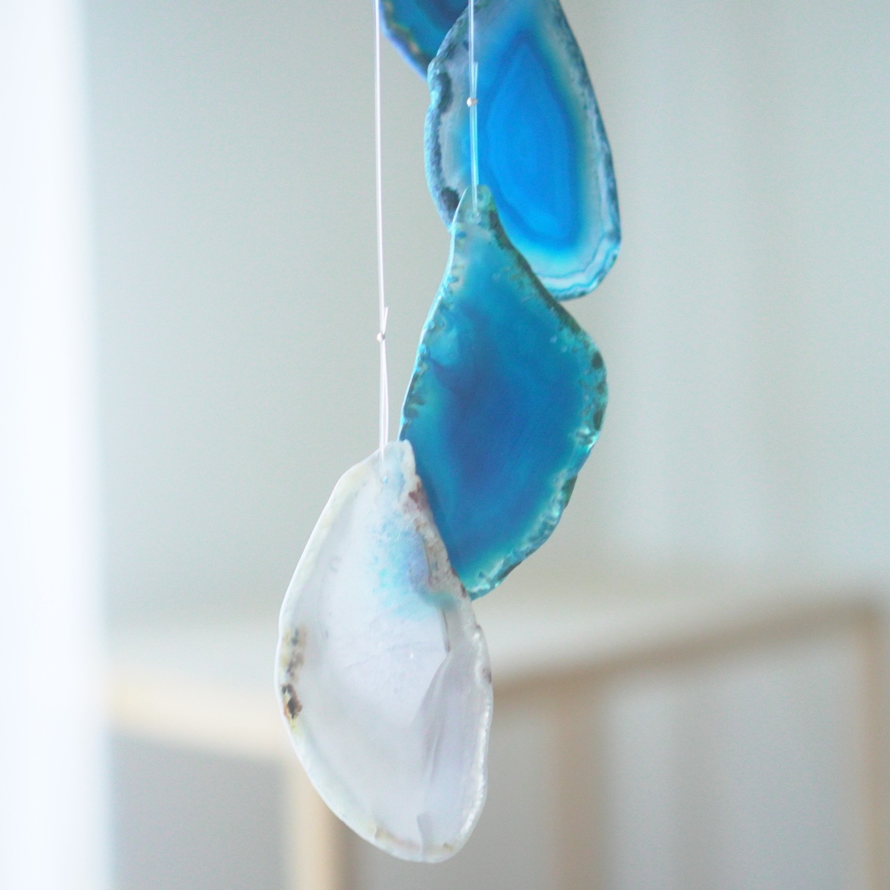 Sea Spray 09 - アゲートヒーリングチャイム / Agate Sun Catcher Wind Chime 866