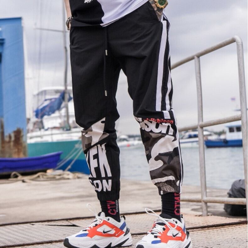 全2色 スウェットパンツ プリント カジュアル ストリート