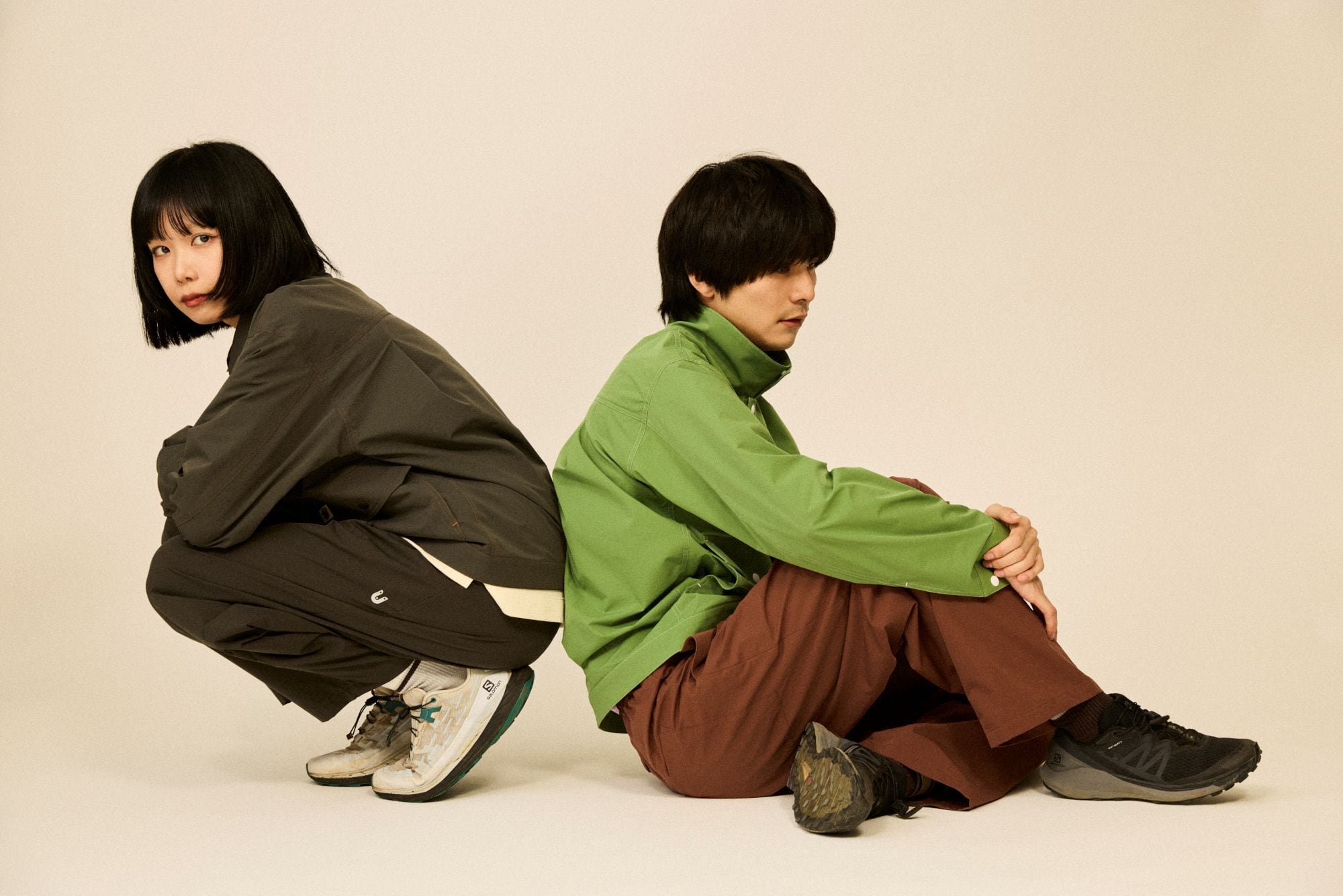 The Second Running Jacket BRC : Color Kale | TANNUKI Running Wear Shop