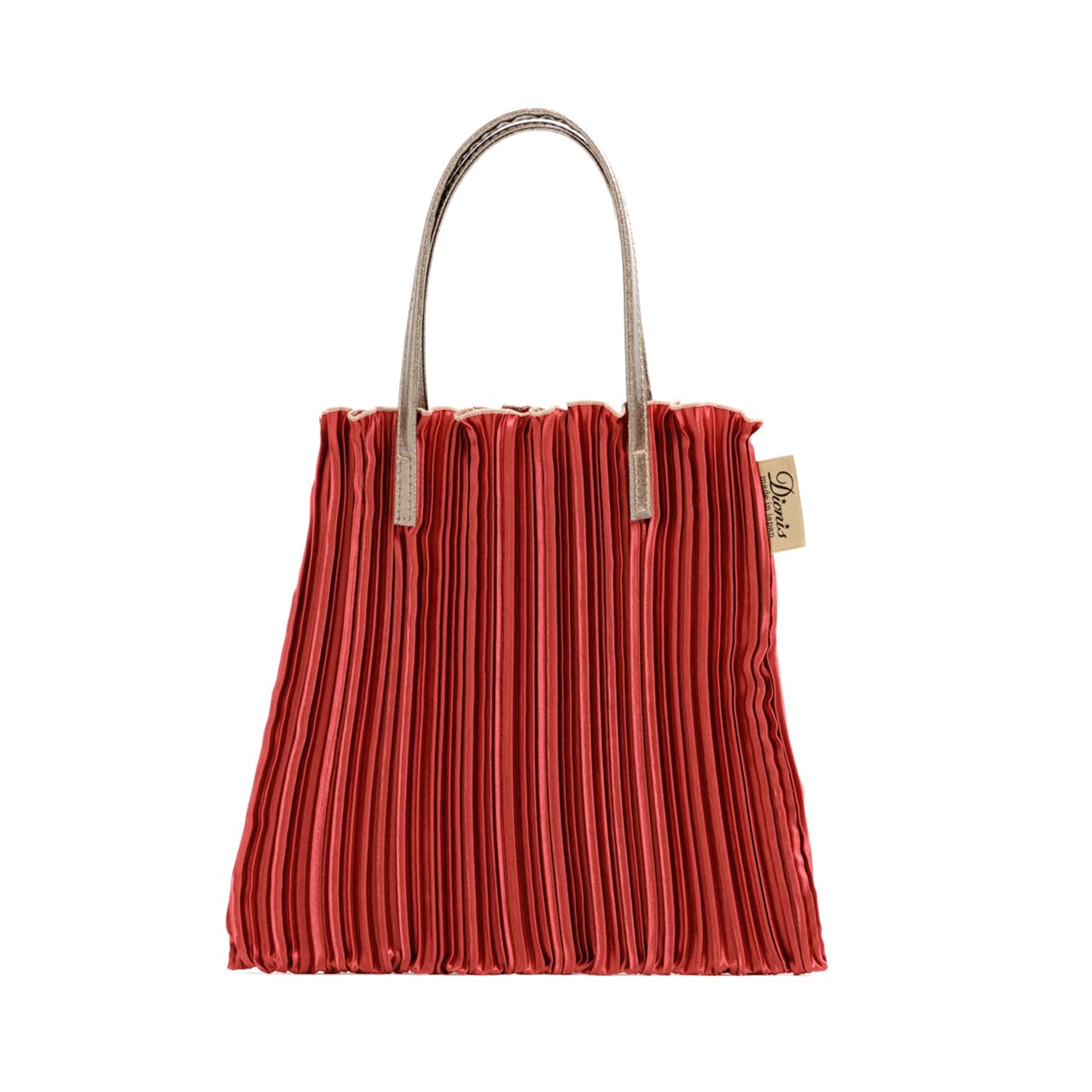 カラフルプリーツバッグ S(DSP-863)#8バーミリオン