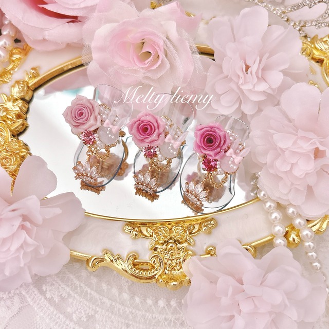 Rose bunny Princess♡Ring