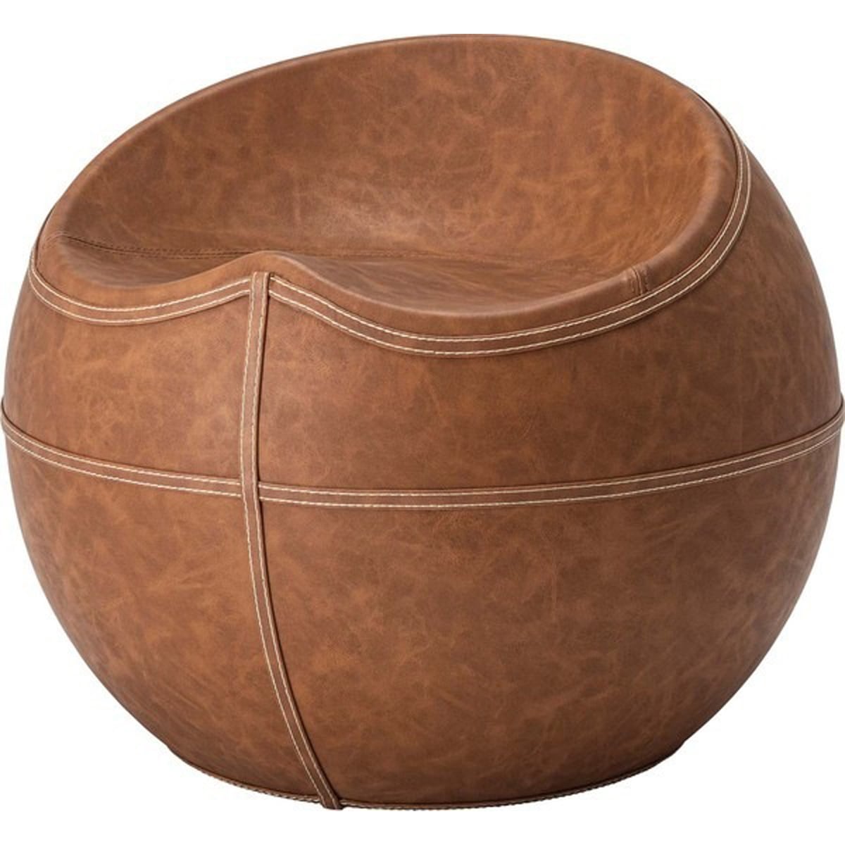 スツール おしゃれ ソフトレザー 椅子 いす イス チェア 腰掛け 丸 ラウンド ステッチ 合皮 ブラウン 茶色 グレー モダン ビンテージ ヴィンテージ デザイン 個性的 背もたれなし 肘なし アームレス リビング 玄関 寝室 低め 低い 荷物置き 座面高35cm ショップ