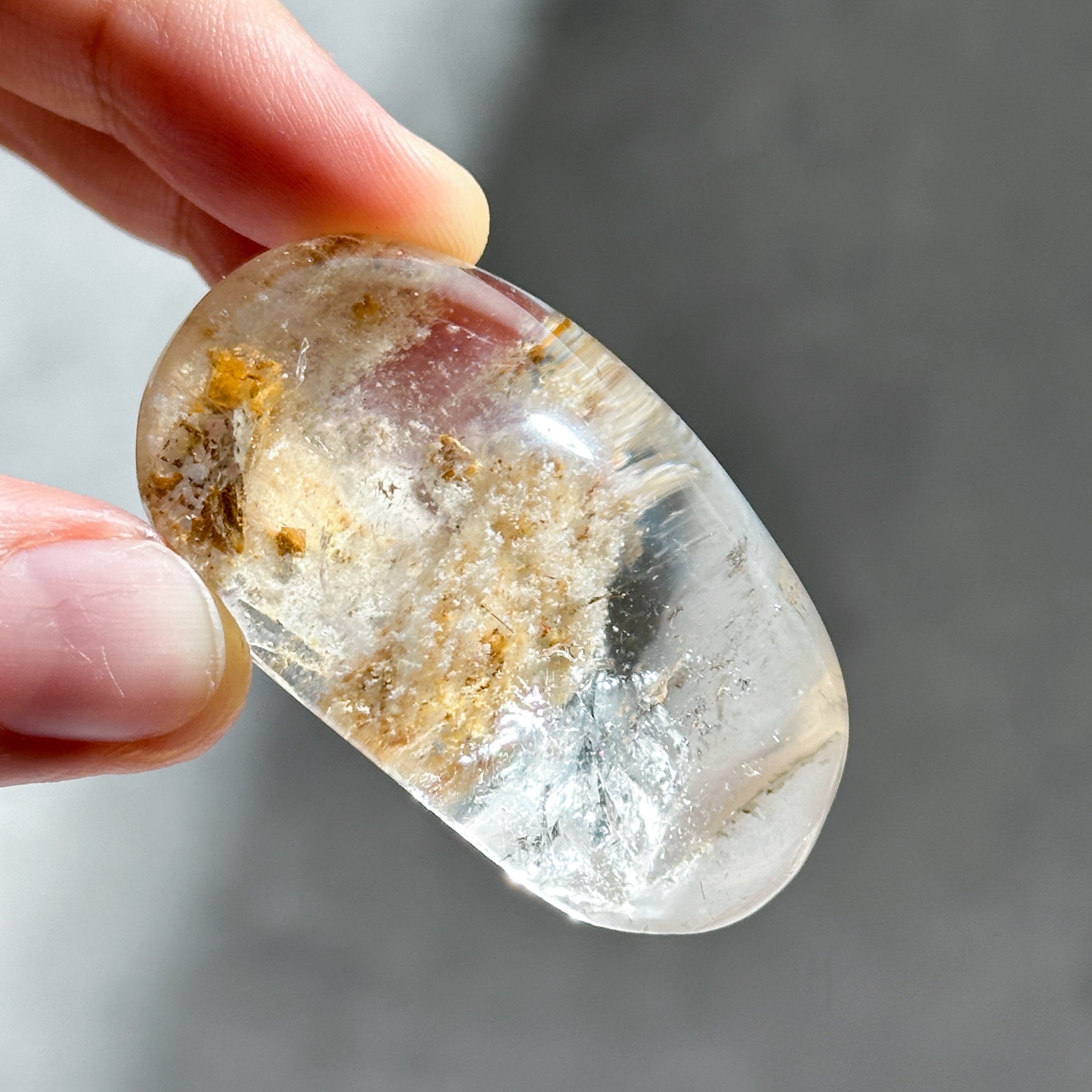 ミナスジェライス産ガーデンクォーツ レンズ32◇ Garden Quartz