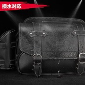 KEMIMOTO サイドバッグ 9L マフラー対応 干渉なし バイク用 サドルバッグ レブル250 汎用 バック 防撥水 ドリンクホルダー付属 金具防錆 小物収納 ブラック KM301