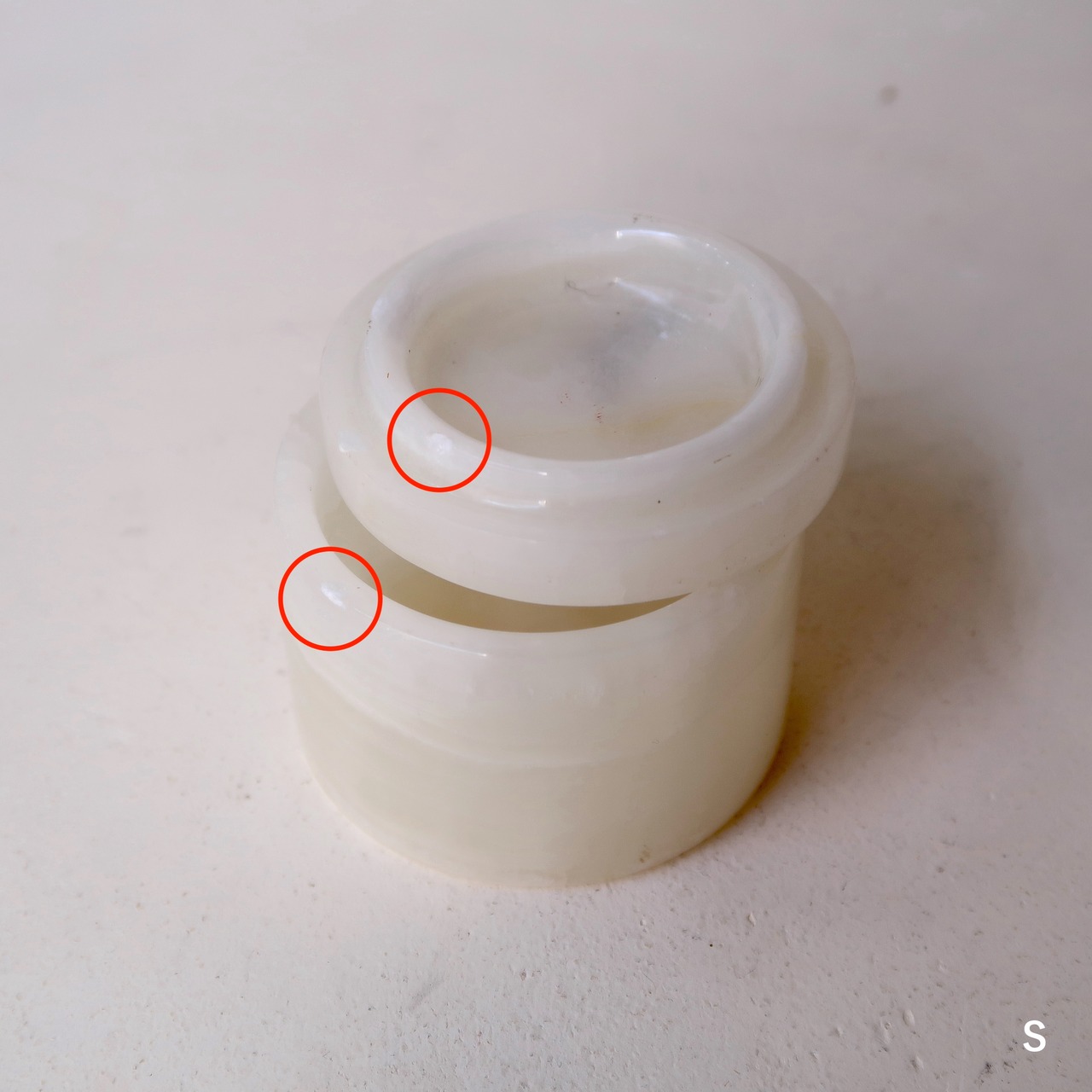 オニキスのお花のケース