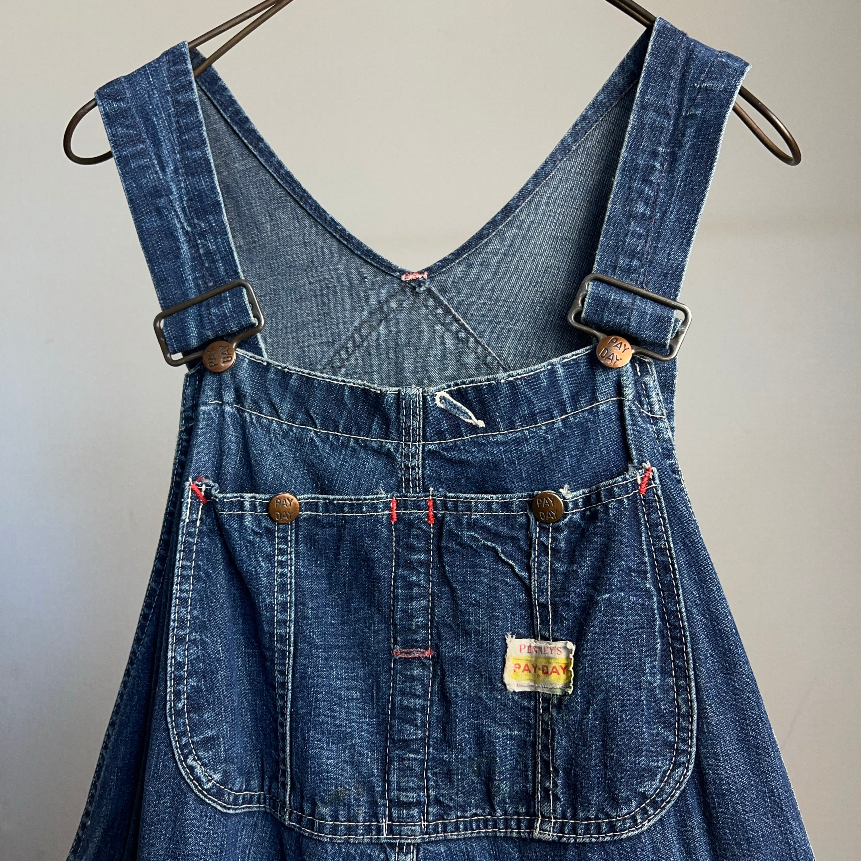 50's PAYDAY Denim Overall 50年代 ペイデイ デニムオーバーオール 