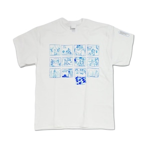 Blue window tee : mb