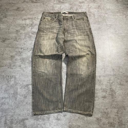 【W38 L34】usa levi's 先染ブラック リーバイス 569